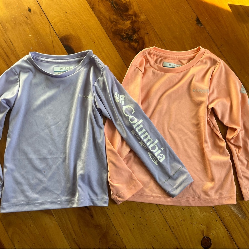 Columbia 3T Girls Omni-shield PFG Shirts